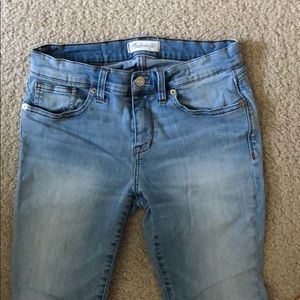 Madewell skinny jeans